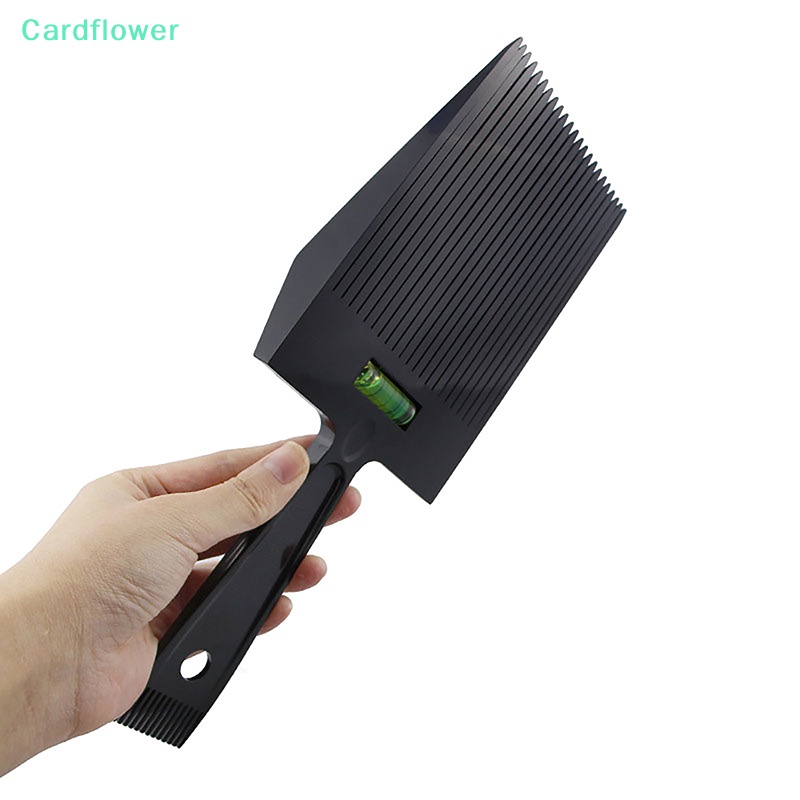 lt-cardflower-gt-หวีรองปัตตาเลี่ยนตัดผม-แบบแบน-อุปกรณ์เสริม-สําหรับร้านตัดผม