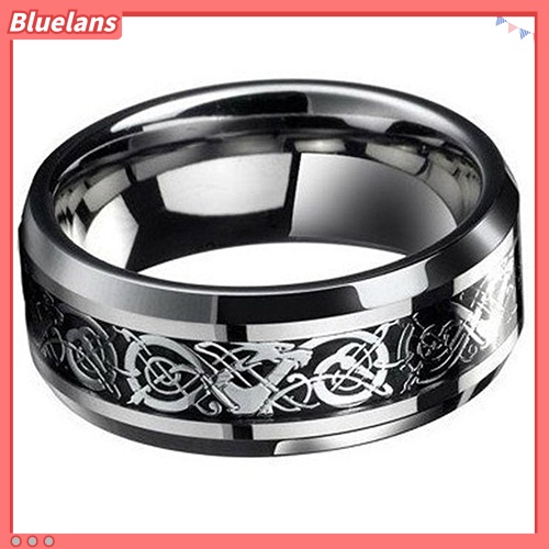 bluelans-แหวนเหล็กไทเทเนียม-รูปมังกรเซลติก-สไตล์พังก์-แฟชั่นสําหรับผู้ชาย-และผู้หญิง