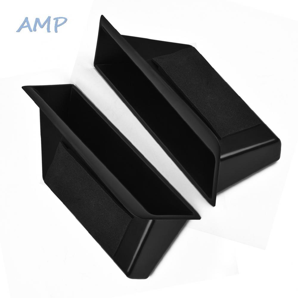 new-8-latest-handle-armrest-phone-tickets-holder-black-accessories-2pcs-storage-box