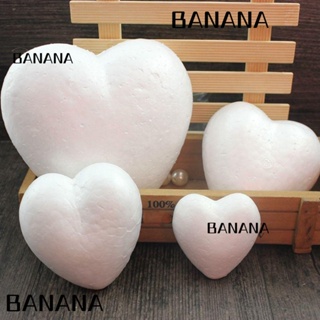Banana1 แม่พิมพ์โฟมโพลีสไตรีน รูปหัวใจ ขนาด 6 8.5 10 15 ซม. สําหรับเด็ก