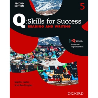 (Arnplern) : หนังสือ Q : Skills for Success 2nd ED 5, Reading &amp; Writing : Students Book +iQ Online (P)