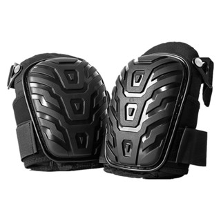 1 Pair Knee Pads With Adjustable Straps PVC Shell Knee Pad For Heavy Duty Work