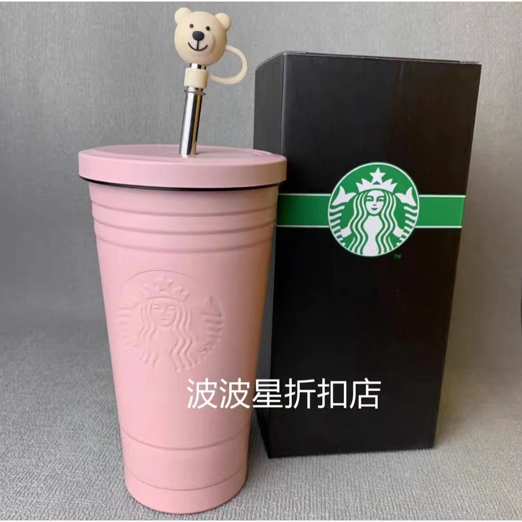 starbucks-ใหม่-พร้อมส่ง-แก้วน้ําสเตนเลส-พร้อมหลอดดูด-ลาย-blackpink-ของขวัญวันเกิด