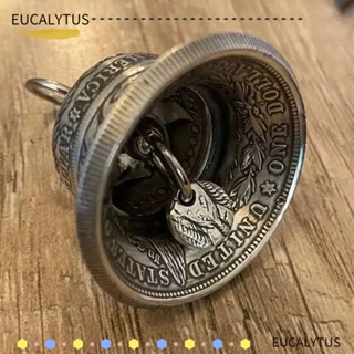 Eutus กระดิ่งโลหะ สีเงิน สีบรอนซ์ สําหรับแขวนตกแต่งบ้าน ห้องนอน