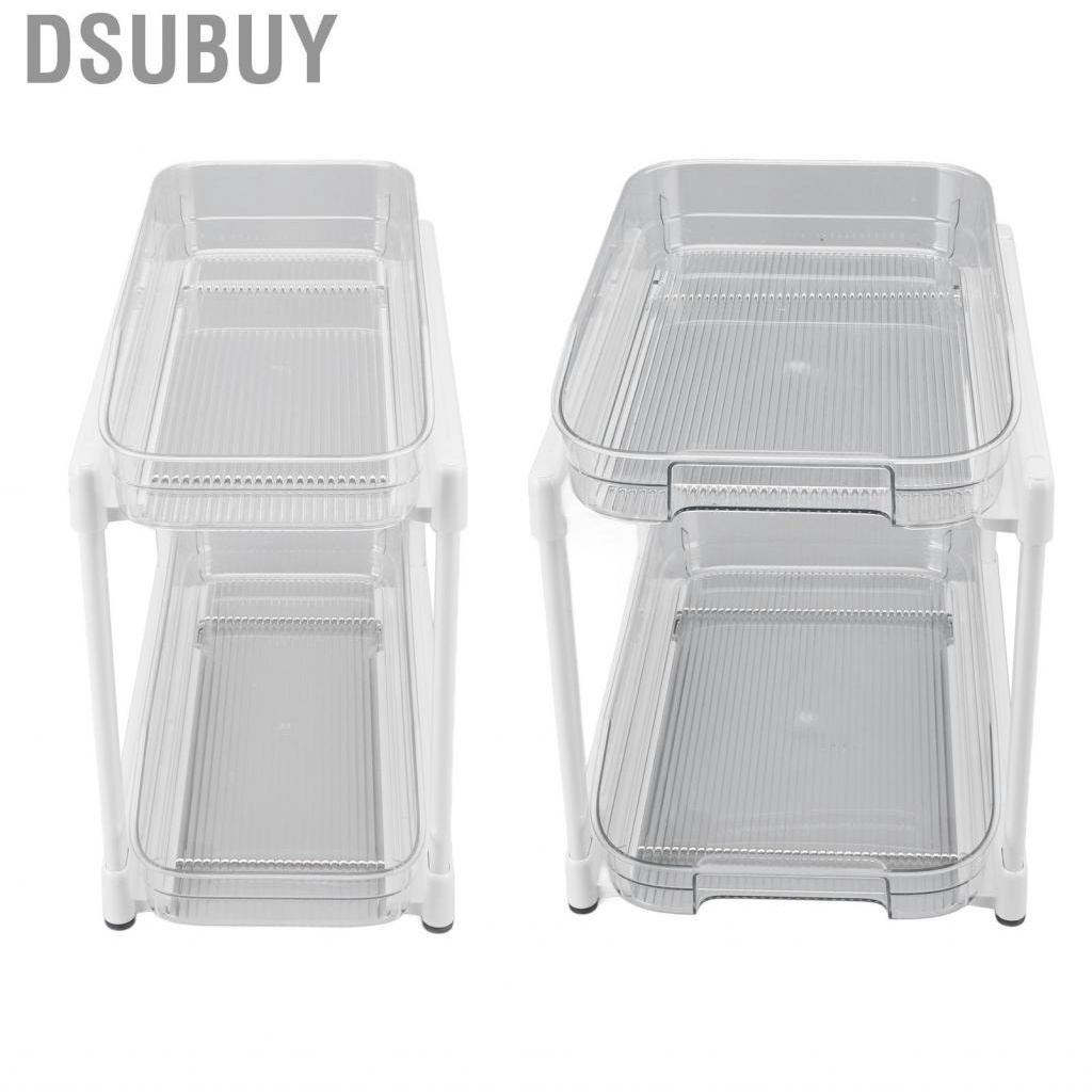 dsubuy-2-tier-under-sliding-cabinet-sink-organizers-storage-sd