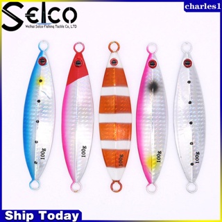 Charles SEICO เหยื่อตกปลา แบบเหล็ก 30-200 กรัม 5 ชิ้น