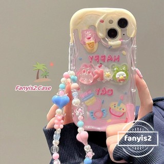 เคสโทรศัพท์มือถือ ลายการ์ตูนเป็ด กระต่ายน่ารัก พร้อมสายโซ่คล้อง สําหรับ Realme C53 C55 C35 C33 C30 C30s C25Y C21Y C3 C25 C25s C20 C20A C11 C15 8i 9i 5 5i 5s 6i Narzo 50i 50A Prime