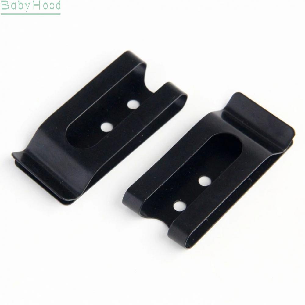 big-discounts-belt-clip-hook-2pcs-flat-base-manganese-steel-securing-clip-accessories-bbhood