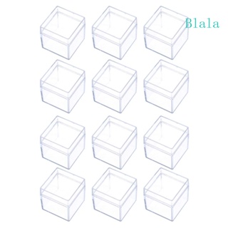 Blala 12 ชิ้น ใส กล่องขนม กล่องขนม รักษา กล่อง คอนเทนเนอร์ งานเลี้ยงวันเกิด แขก โปรดปราน