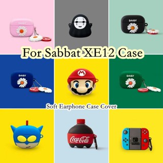 【พร้อมส่ง】เคสหูฟัง แบบนิ่ม กันกระแทก ลายการ์ตูน สําหรับ Sabbat XE12 XE12