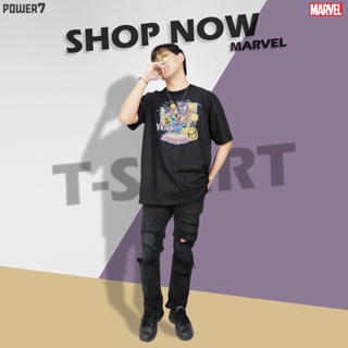 เสื้อยืดการ์ตูน ลาย มาร์เวล ลิขสิทธ์แท้ MARVEL COMICS  T-SHIRTS (MVX-004)