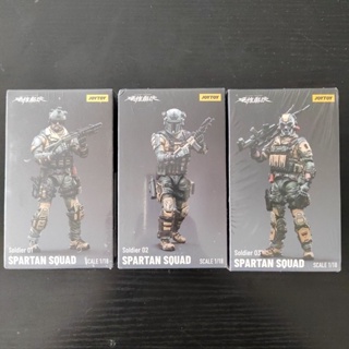 Joytoy Dark Source Army Series 1/18 Spartan Team โมเดลทหาร ขยับได้ 3.75 0203 7QTN