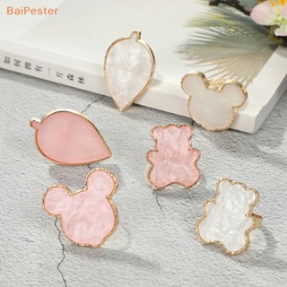 [BaiPester] จานสีเรซิ่น รูปหัวใจ สําหรับผสมสีเล็บ 1 ชิ้น