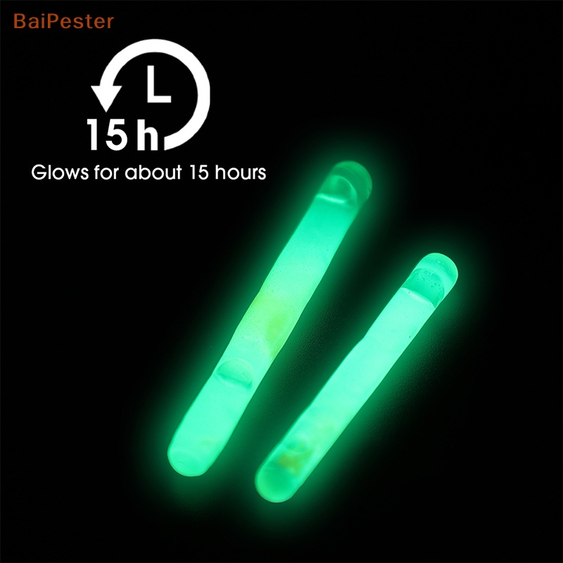baipester-แท่งไฟเรืองแสงในที่มืด-2-2-3-5-มม-สําหรับตกปลากลางคืน-100-ชิ้น