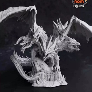 โมเดลฟิกเกอร์ Dungeons and Dragons God of Quest Tiamat GK White 105 มม. 3d ML4A