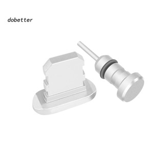 &lt;Dobetter&gt; แจ็คเสียบหูฟัง Type-C Micro USB พอร์ตชาร์จ ป้องกันฝุ่น สําหรับ Android iPhone