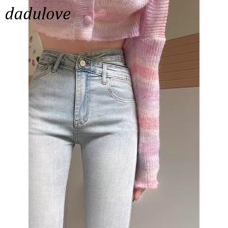 DaDulove💕 New American Ins High Street Retro Micro Flared Jeans Niche High Waist Wide Leg Pants Large Size Trousers