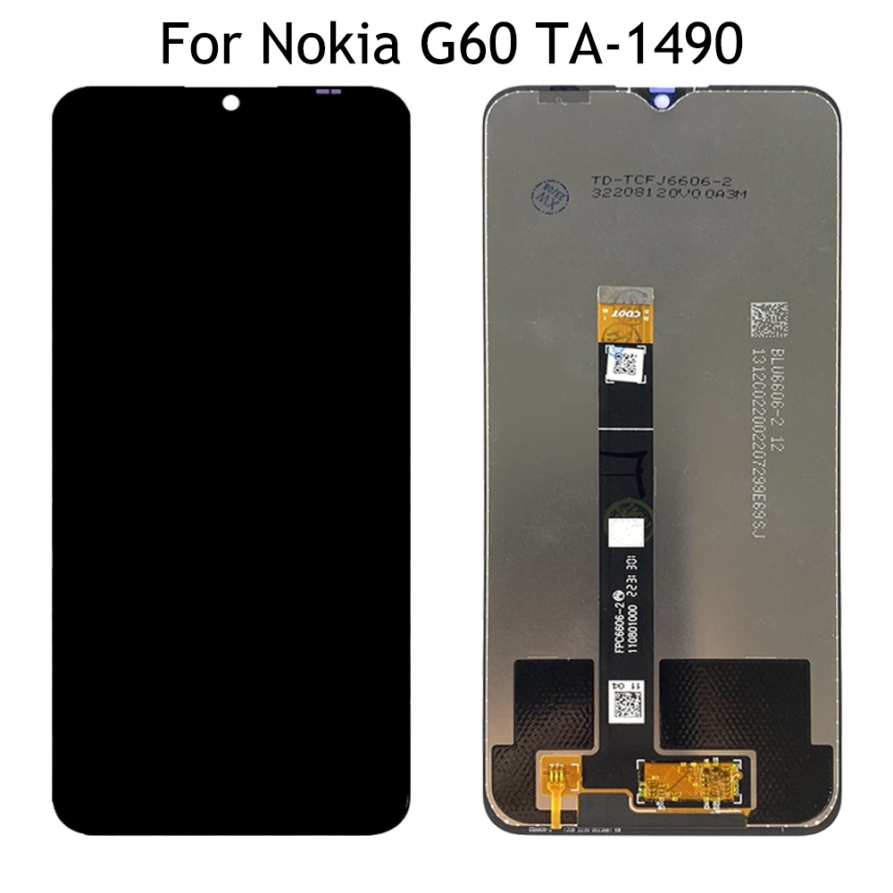 อะไหล่หน้าจอสัมผัส-lcd-6-58-นิ้ว-สําหรับ-nokia-g60-nokia-ta-1490-1475-1479-1481