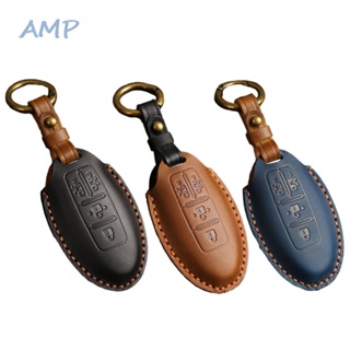 ⚡NEW 8⚡Car Key Cover Cowhide Elgrand Evalia For Nissan Full Gift Keys Leather Car