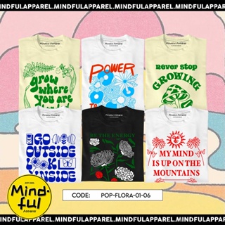 POP CULTURE FLORA GRAPHIC TEES | MINDFUL APPAREL T-SHIRT_01