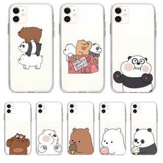 เคสโทรศัพท์มือถือซิลิโคน ลายหมีเปลือยสามตัว สําหรับ Xiaomi Redmi A1 A1+