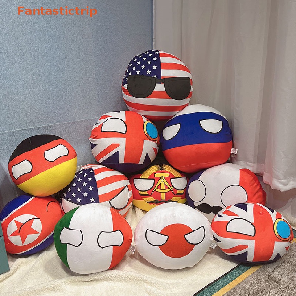 fantastictrip-10-ซม-country-ball-ตุ๊กตาของเล่นโปแลนด์บอลจี้-countryball-ยัดไส้ตุ๊กตาเด็กแฟชั่น