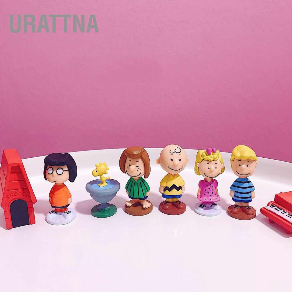 urattna-12-ชิ้นการ์ตูนเครื่องประดับของเล่นรูปการ์ตูนรูปปั้นตกแต่งจอแสดงผลสำหรับคอลเลกชันของขวัญ