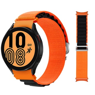 สายนาฬิกาข้อมือไนล่อน 20 มม. สําหรับ Samsung Galaxy watch 5 4 44 มม. 40 มม. Alpine loop nylon bracelet correa watch 4 classic 5 Pro 45 มม. 46 มม.