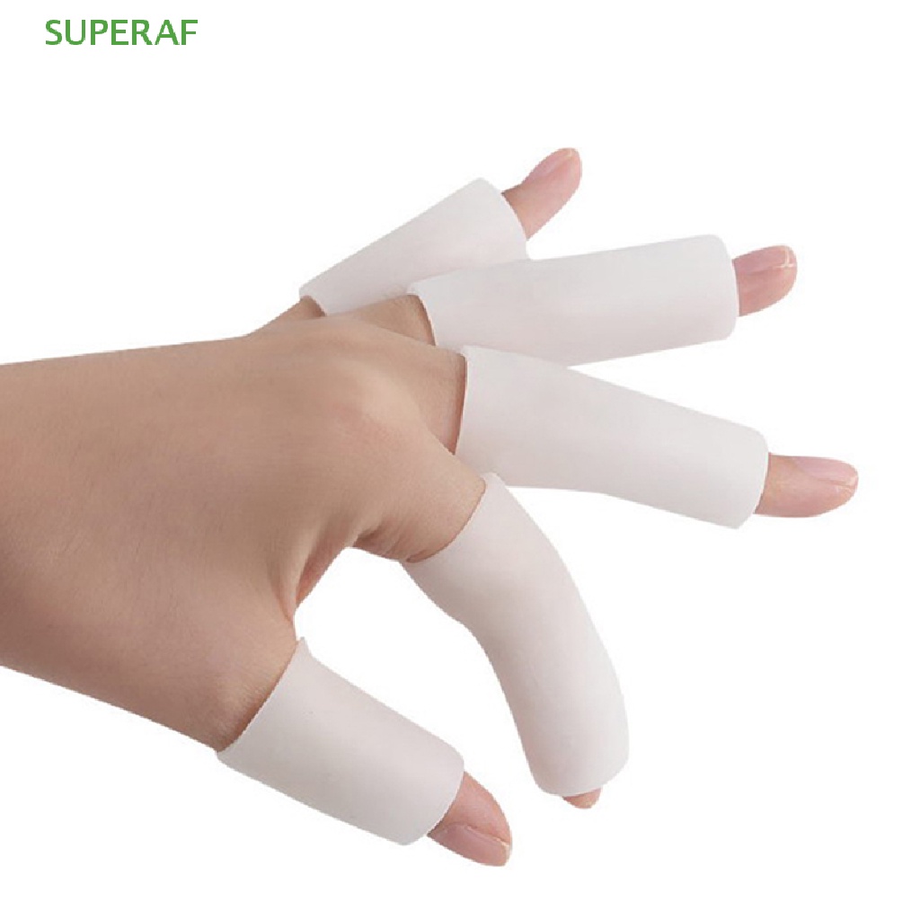 superaf-ขายดี-แผ่นเจลซิลิโคน-ป้องกันนิ้วเท้า-บรรเทาอาการปวดเท้า-5-ชิ้น