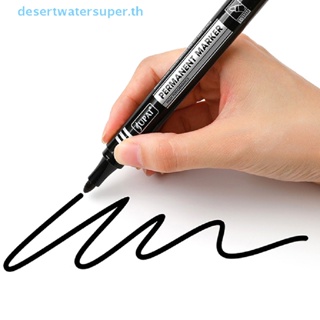 Dws ปากกามาร์กเกอร์ กันน้ํามัน หัวคู่ 2.8 มม. สีดํา น้ําเงิน แดง ศิลปะ ปากกามาร์กเกอร์ โรงเรียน สํานักงาน เครื่องเขียน ขายดี