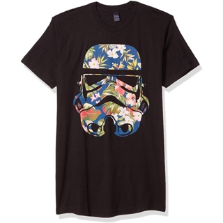 เสื้อยืดคอวีผู้ชาย Fifth Sun Mens Star Wars Storm Flowers T-Shirt, Black, X-large t shirt men cotton TCY2