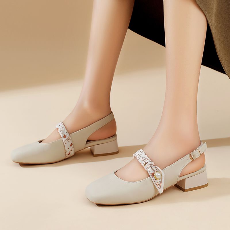 hot-sale-รองเท้าแตะแฟชั่น-สไตล์เกาหลี-ส้นหนา-ส้นหนา-แมรี่เจน-สวมใส่สบาย-รองเท้าแฟชั่นสตรี-รองเท้าแตะผู้หญิง