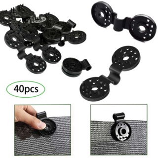 40pcs High Quality Plastic Clips Outdoor Garden Tools Sunshade Net Clip