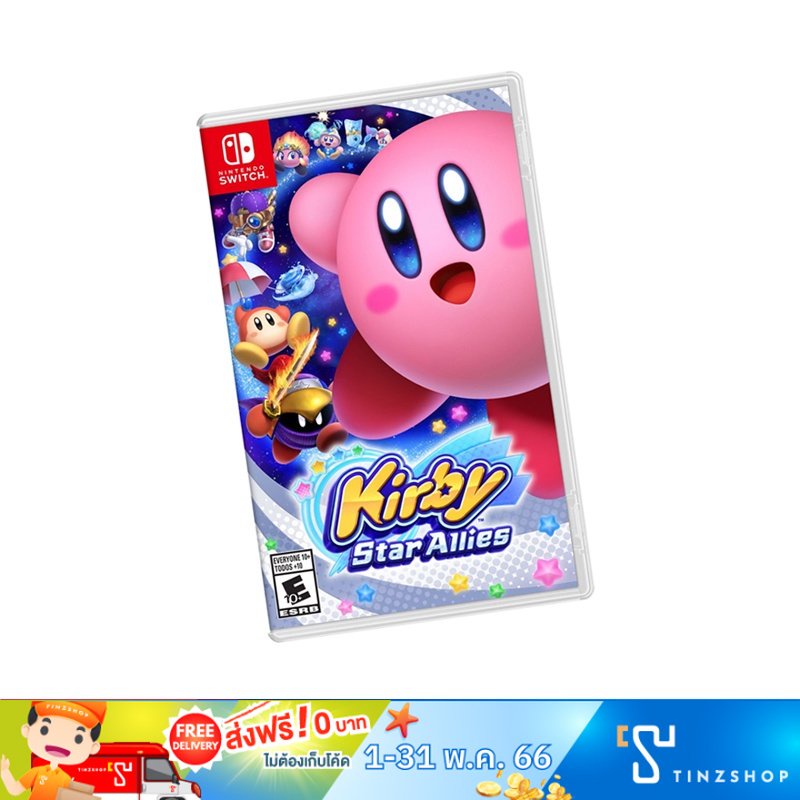 รูปภาพสินค้าแรกของNintendo Switch Game Kirby Star Allies Zone Asia English เกมนินเทนโด้ เคอร์บี้ สตาร์ ภาษาอังกฤษ