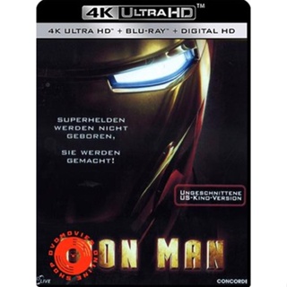 4K UHD - Iron Man (2008) มหาประลัยคนเกราะเหล็ก - แผ่นหนัง 4K (เสียง Eng 7.1 Atmos/ ไทย | ซับ Eng/ ไทย) 4K UHD