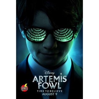 DVD ดีวีดี Artemis Fowl (2020) ผจญภัยสายลับใต้พิภพ/อาร์ทิมิส ฟาวล์ (เสียง ไทยมาสเตอร์/อังกฤษ ซับ ไทย/อังกฤษ) DVD ดีวีดี