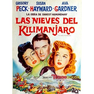 DVD ดีวีดี The Snows of Kilimanjaro (1952) ดินแดนร้อนสงครามเถื่อน (เสียง ไทย/อังกฤษ | ซับ อังกฤษ) DVD ดีวีดี