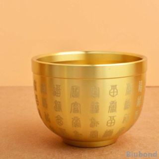 [Biubond] ชามทองเหลือง เสริมฮวงจุ้ย นําโชค สไตล์จีนดั้งเดิม สําหรับโชคดี
