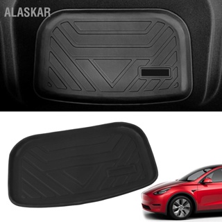 ALASKAR ยางรองท้ายรถ ซับท้ายท้ายรถ อุปกรณ์ตกแต่งภายในสำหรับ Tesla รุ่น Y 2020+