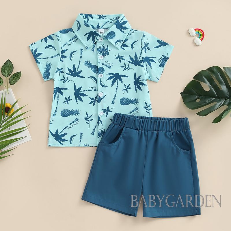 babygarden-1-5-ปี-ชุดชายหาด-เด็กผู้ชาย-พิมพ์ลายไดโนเสาร์น่ารัก-เสื้อแขนสั้น-กางเกงขาสั้น-ชุดเสื้อผ้าเด็ก