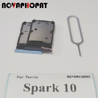 Novaphopat ถาดซิมการ์ด สําหรับ Tecno Spark 10