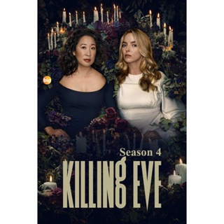 แผ่น DVD หนังใหม่ Killing Eve Season 4 (2022) พลิกเกมล่า แก้วตาทรชน ปี 4 (8 ตอน) (เสียง ไทย | ซับ ไม่มี) หนัง ดีวีดี