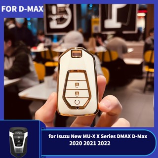  เคสรีโมตกุญแจรถยนต์ สําหรับ Isuzu New MU-X X Series DMAX D-Max X-Terrain Pickup Truck2020 2021 2022
