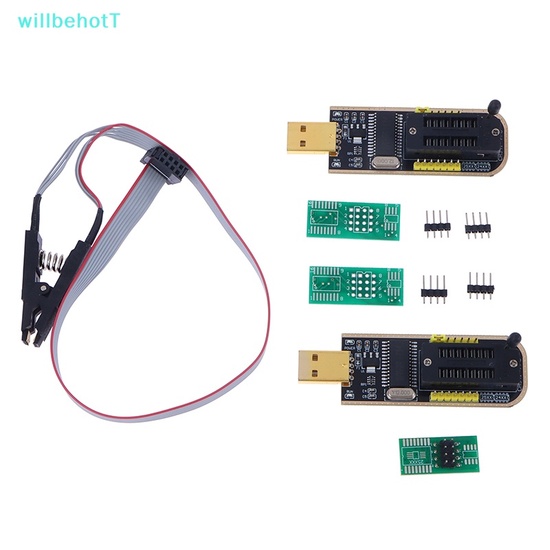 [WillbehotT] โมดูลโปรแกรมเมอร์ USB CH341A/CH341B 24 25 Series EEPROM ...