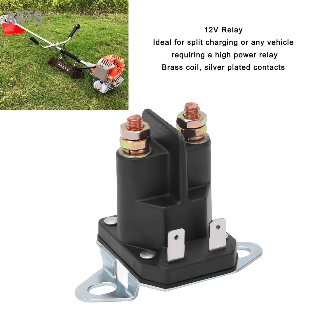 akts-รีเลย์สตาร์ท-12v-คอยล์ทองเหลืองชุบเงินคอนแทครีเลย์สำหรับรถยนต์และเครื่องใช้ในบ้าน