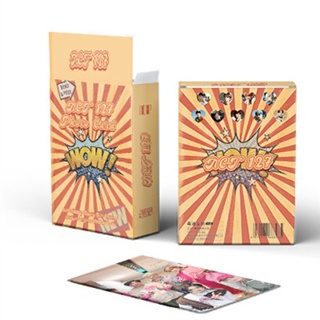 โปสการ์ดเลเซอร์ อัลบั้มรูปภาพ NCT 127 Nct127 Kpop จํานวน 50 ชิ้น ต่อกล่อง