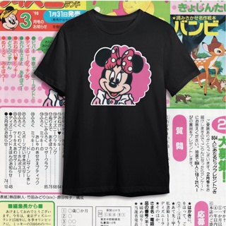 😍พร้อมส่ง😍  เสื้อคอกลม มิกกี้เมาส์ Mickey Mouse น่ารักมาก Cotton 100% ผ้าดีมาก ไม่ร้อน มีขาวและดำ
