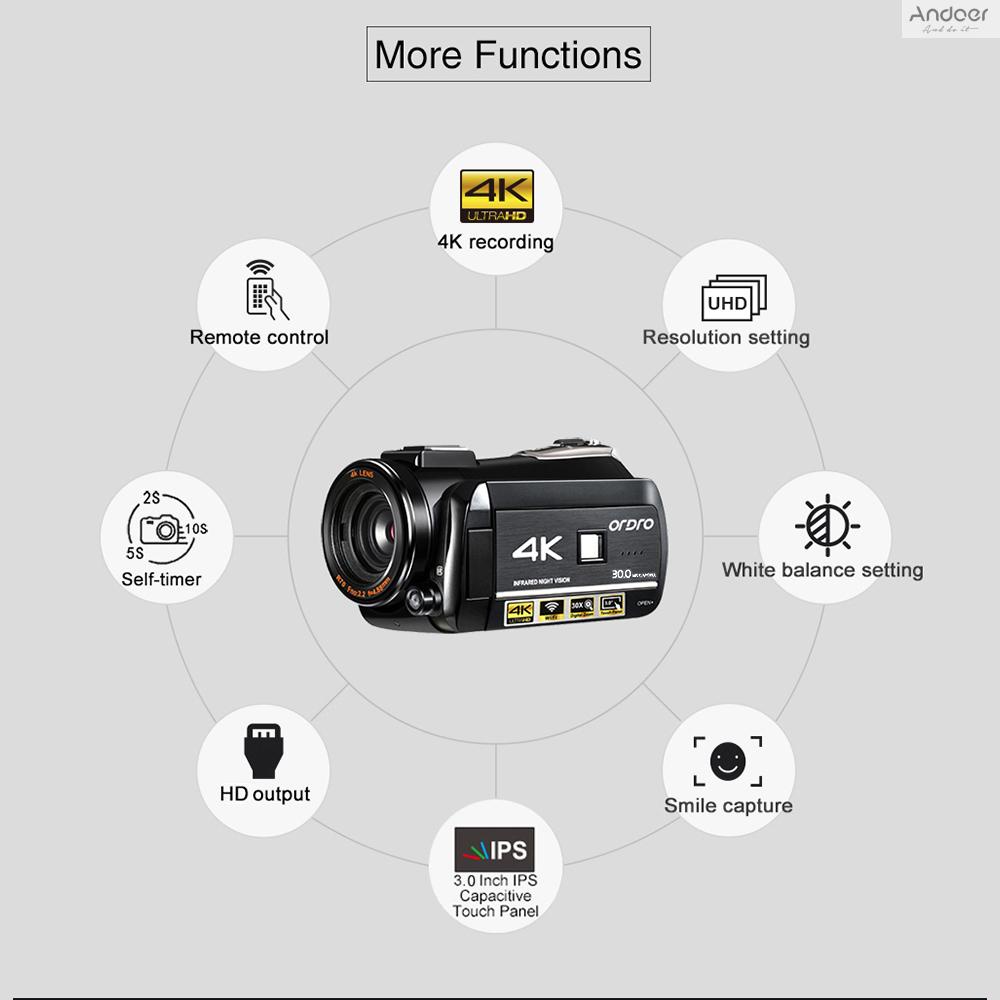 ordro-กล้องบันทึกวิดีโอดิจิทัล-ac3-4k-wifi-dv-30mp-ซูม-30x-เวอร์ชั่นกลางคืน-ir-หน้าจอสัมผัส-ips-lcd-3-0-นิ้ว-พร้อมแบตเตอรี่ชาร์จ-2-ชิ้น-เลนส์มุมกว้างพิเศษ-0-39x