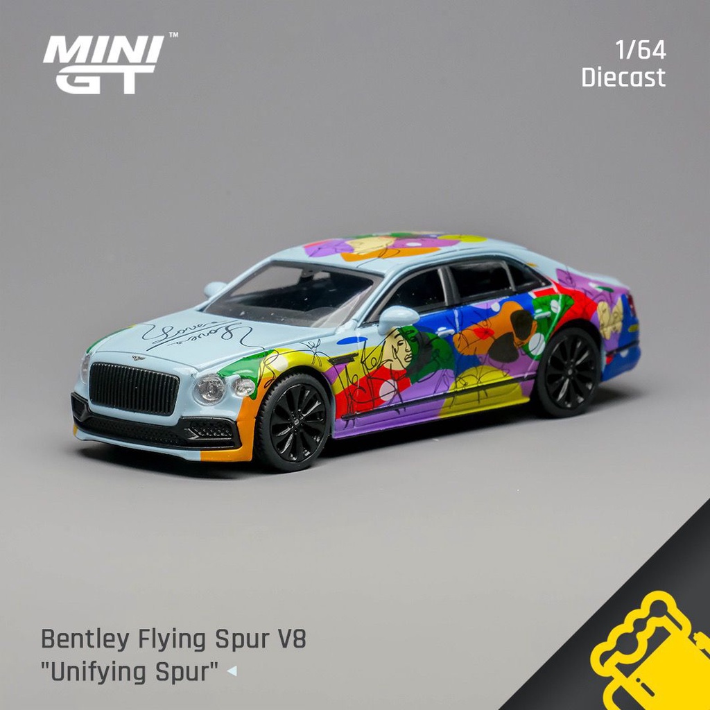 minigt-1-64-388-bentley-flying-v8-art-limited-เหมาะกับของขวัญ-โมเดล-รถ-ของเล่นเด็กผู้ชาย-ของขวัญวันเกิด-ตกแต่งบ้าน