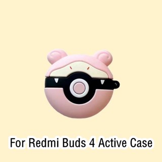 【จัดส่งรวดเร็ว】เคสหูฟัง แบบนิ่ม ลายการ์ตูน สําหรับ Redmi Buds 4 Redmi Buds 4